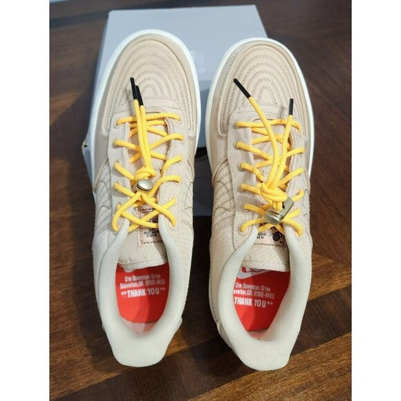 NEW Nike Air Force 1  LV8 Sanddrift Citron Pulse Youth DV1622-100 Size 6.5Y - Picture 7 of 14
